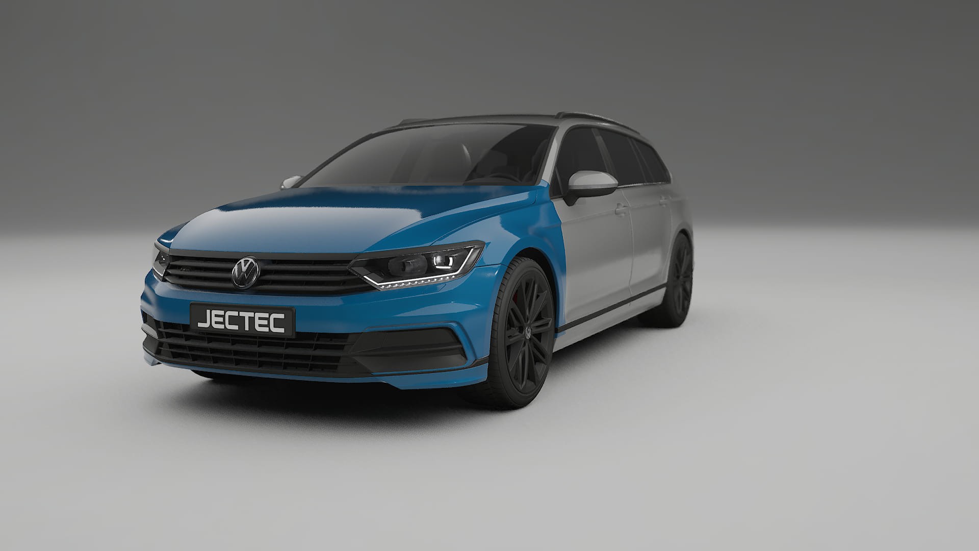 VW Passat Variant-R B8 Maalinsuojakalvo | CrystalGuard Läpinäkyvä TPU PPF Etusuojasarja