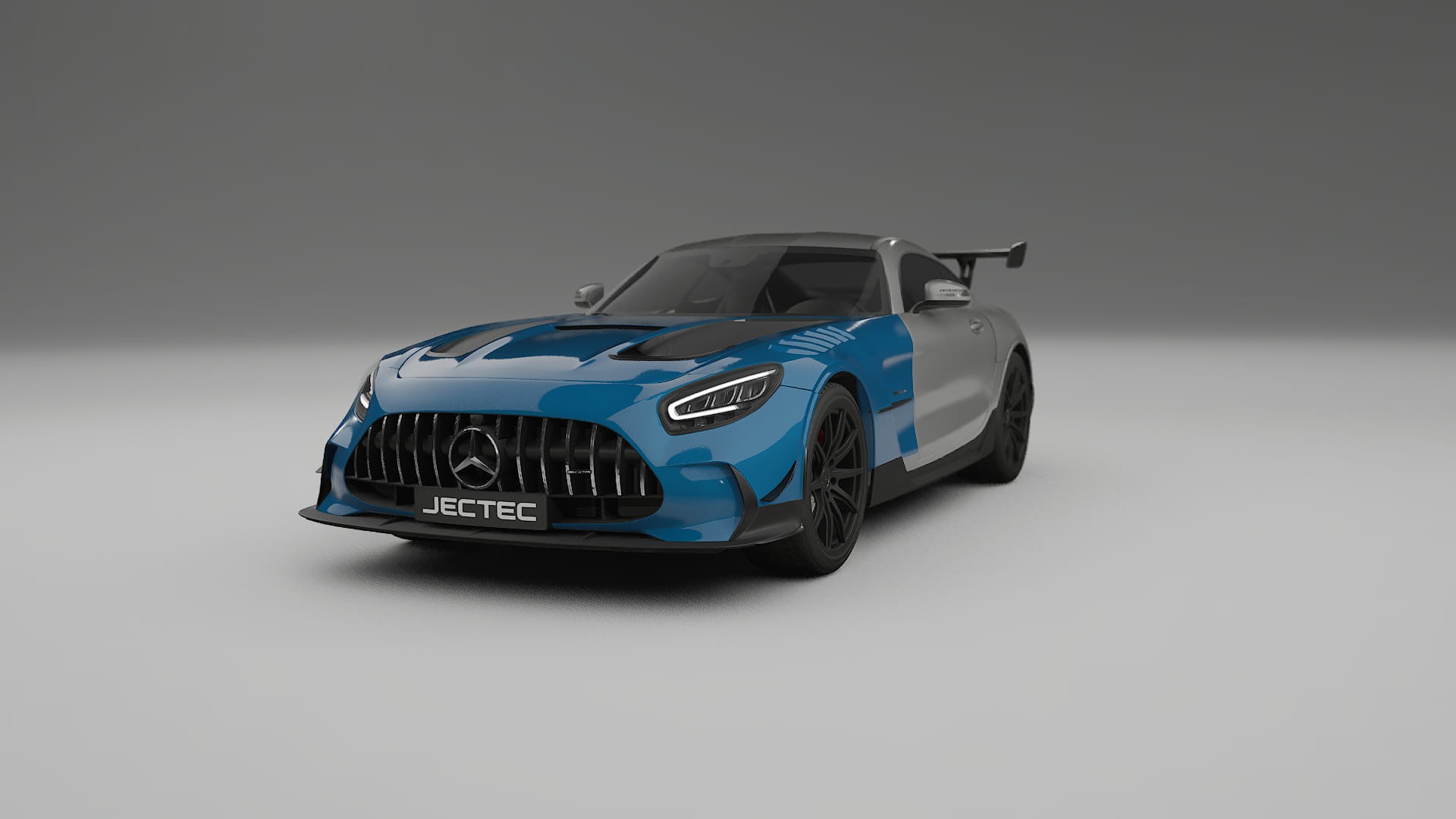 Mercedes AMG GT C190 Coupe Paint Protection Film | CrystalGuard Transparent PPF Full Pre-Cut Kit