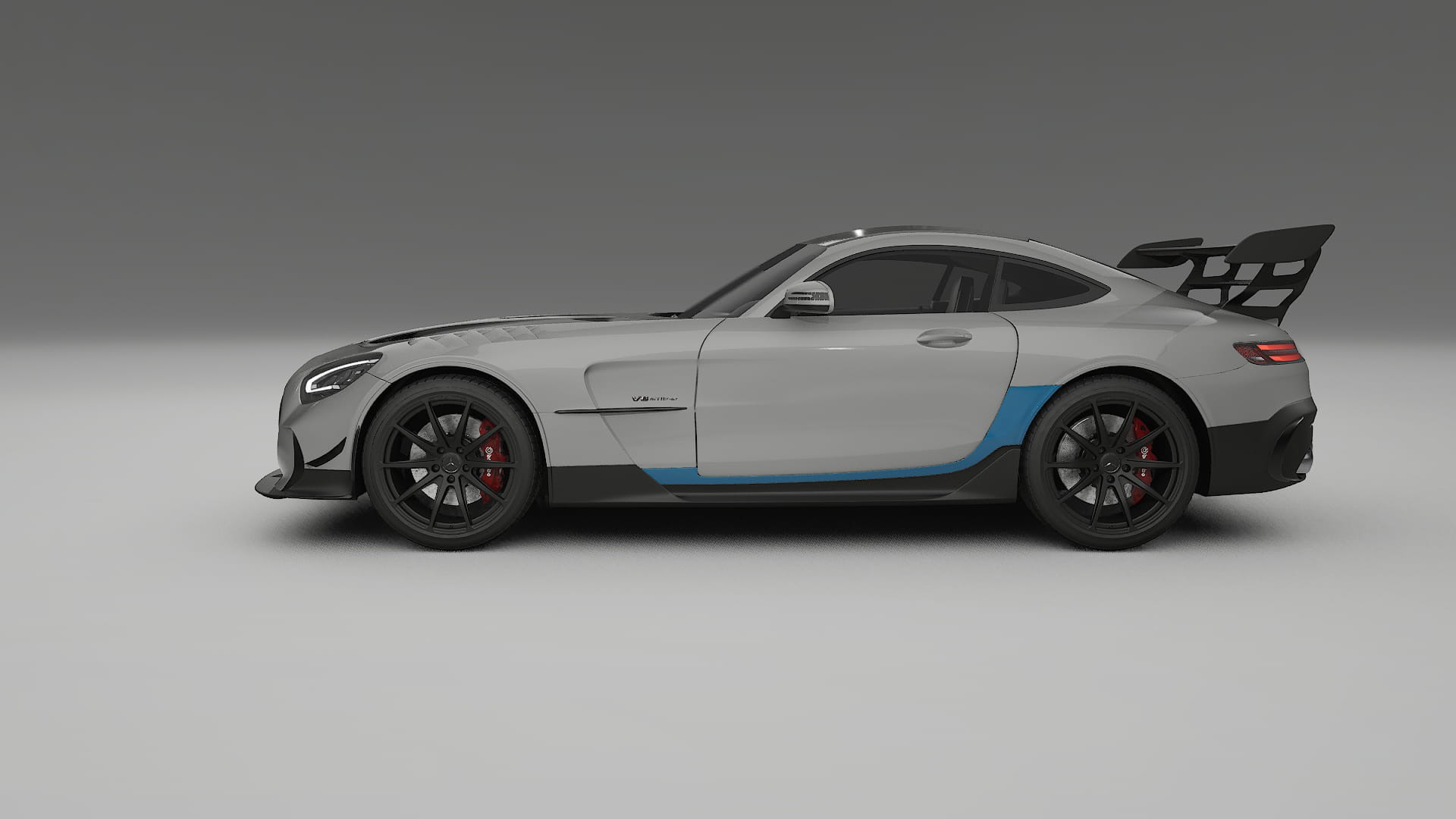 Mercedes AMG GT C190 Coupe Paint Protection Film | CrystalGuard Transparent PPF Full Pre-Cut Kit