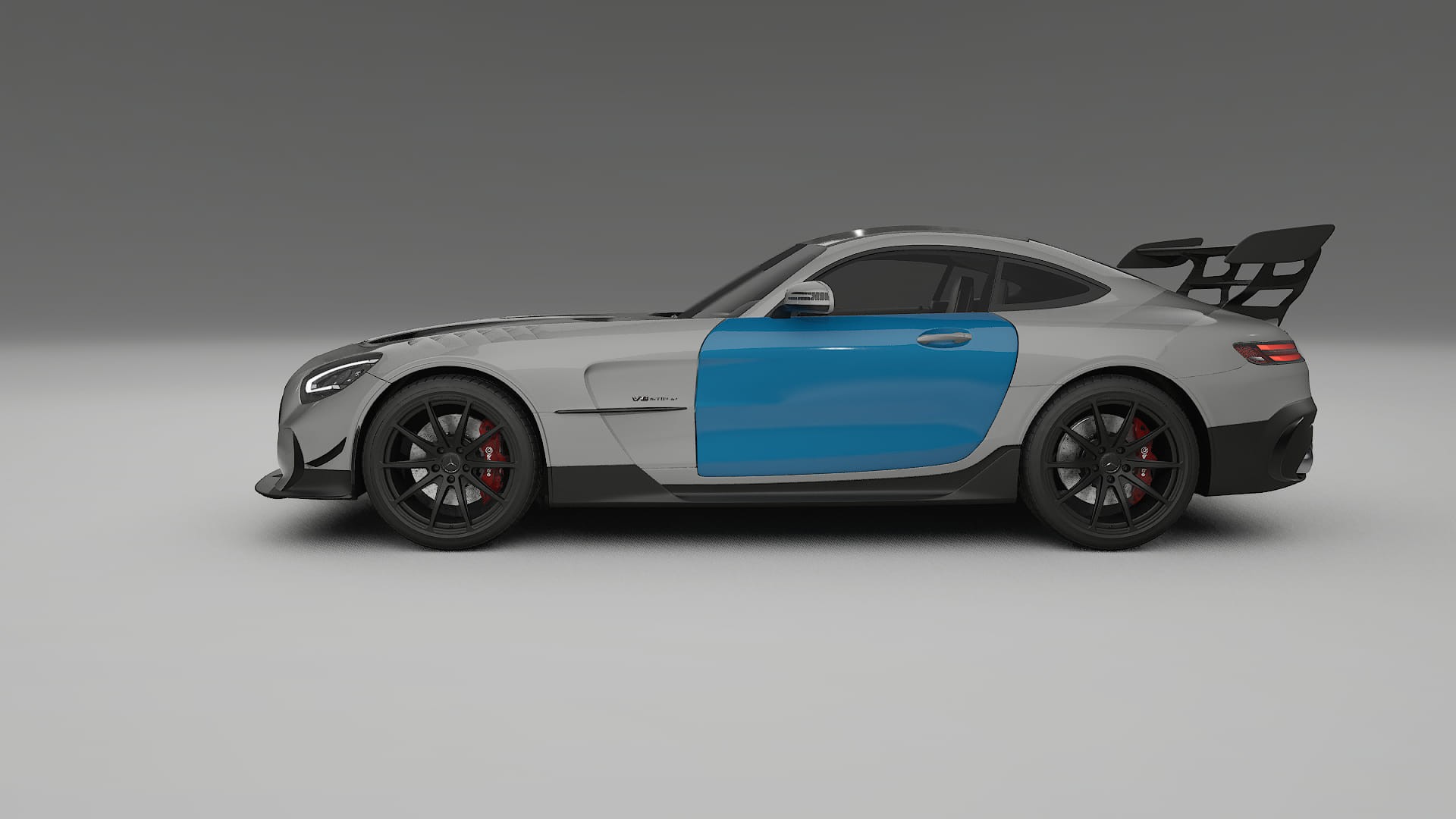Mercedes AMG GT C190 Coupe Paint Protection Film | CrystalGuard Transparent PPF Full Pre-Cut Kit