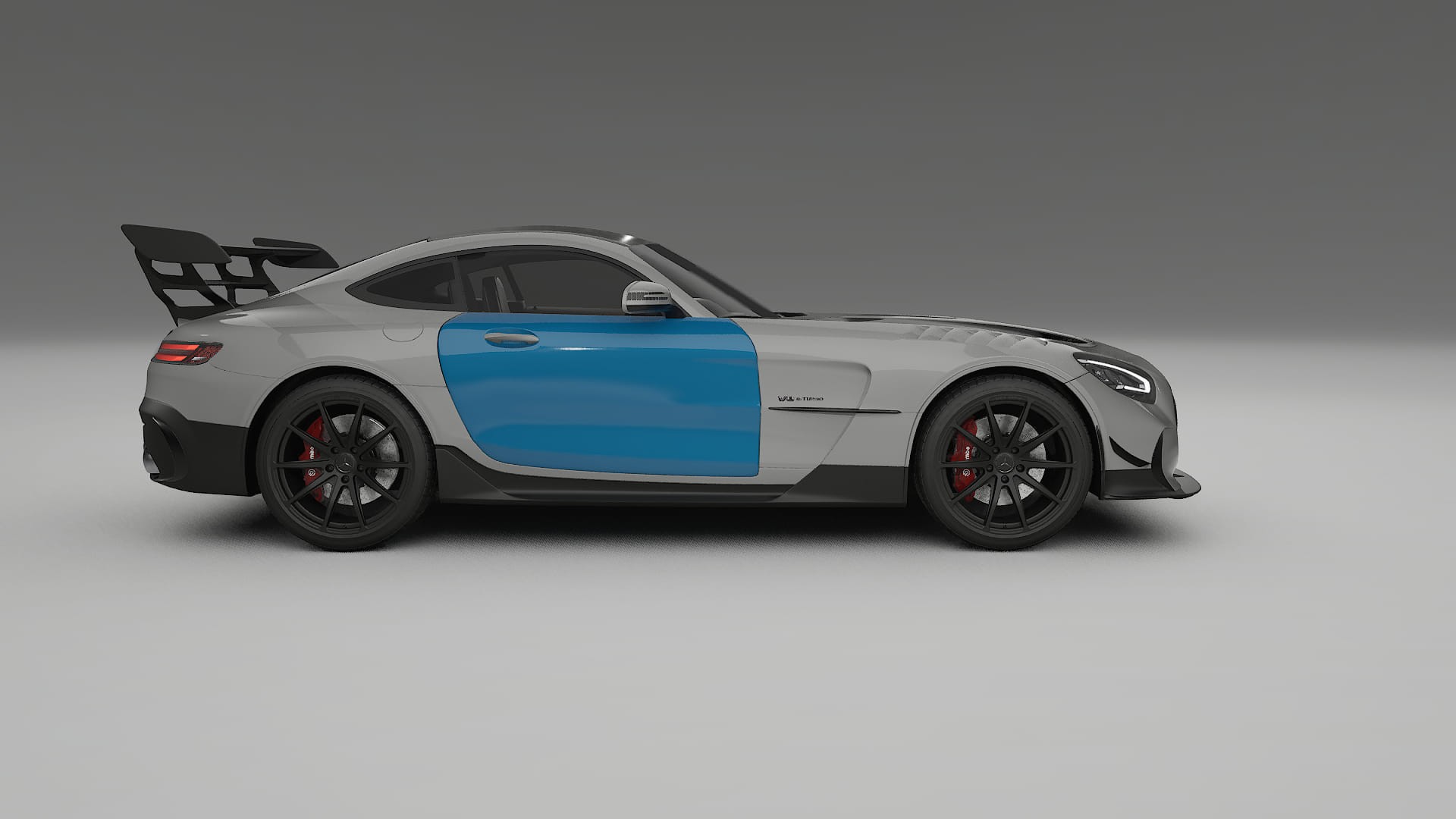 Mercedes AMG GT C190 Coupe Paint Protection Film | CrystalGuard Transparent PPF Full Pre-Cut Kit