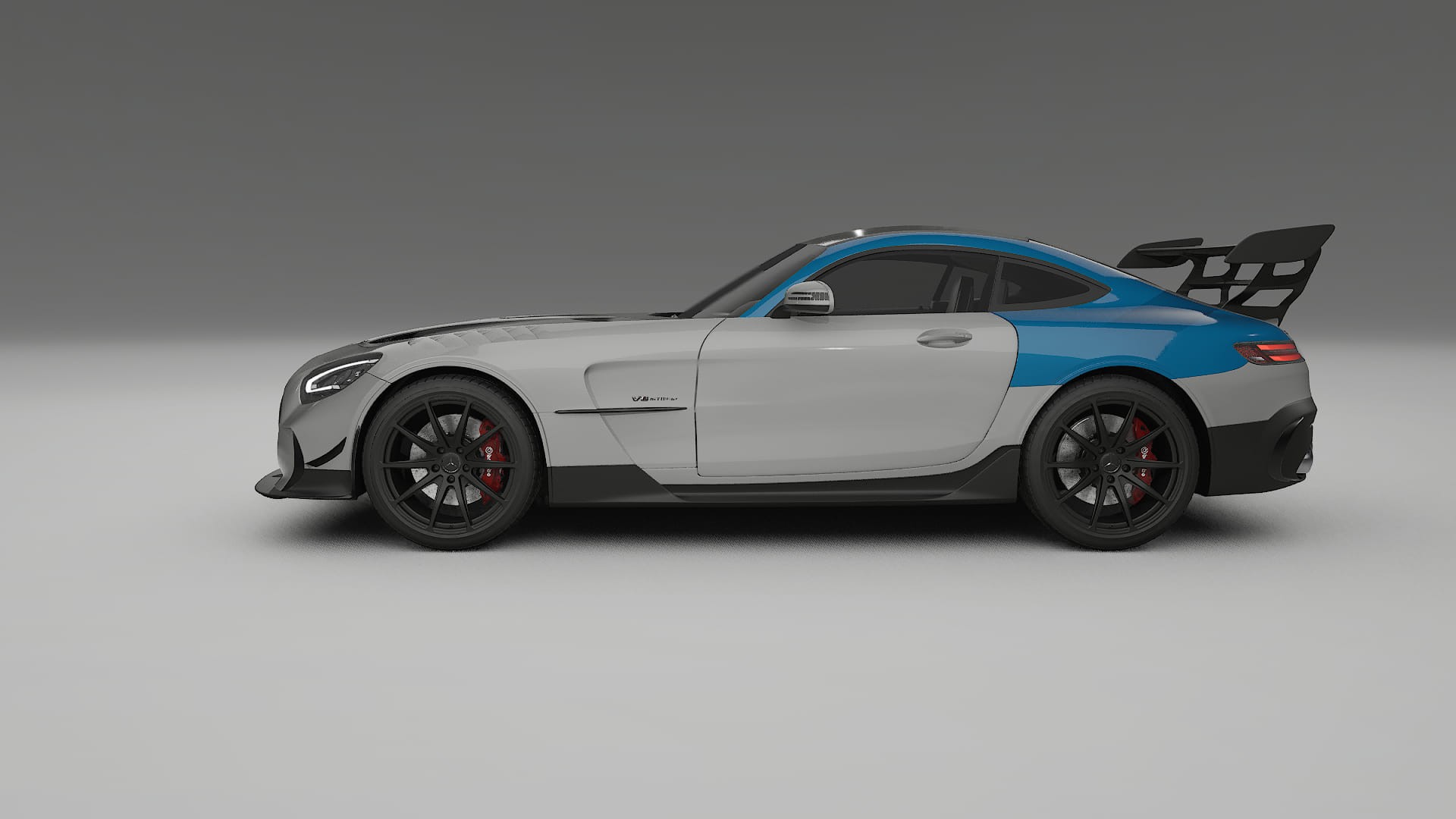 Mercedes AMG GT C190 Coupe Paint Protection Film | CrystalGuard Transparent PPF Full Pre-Cut Kit