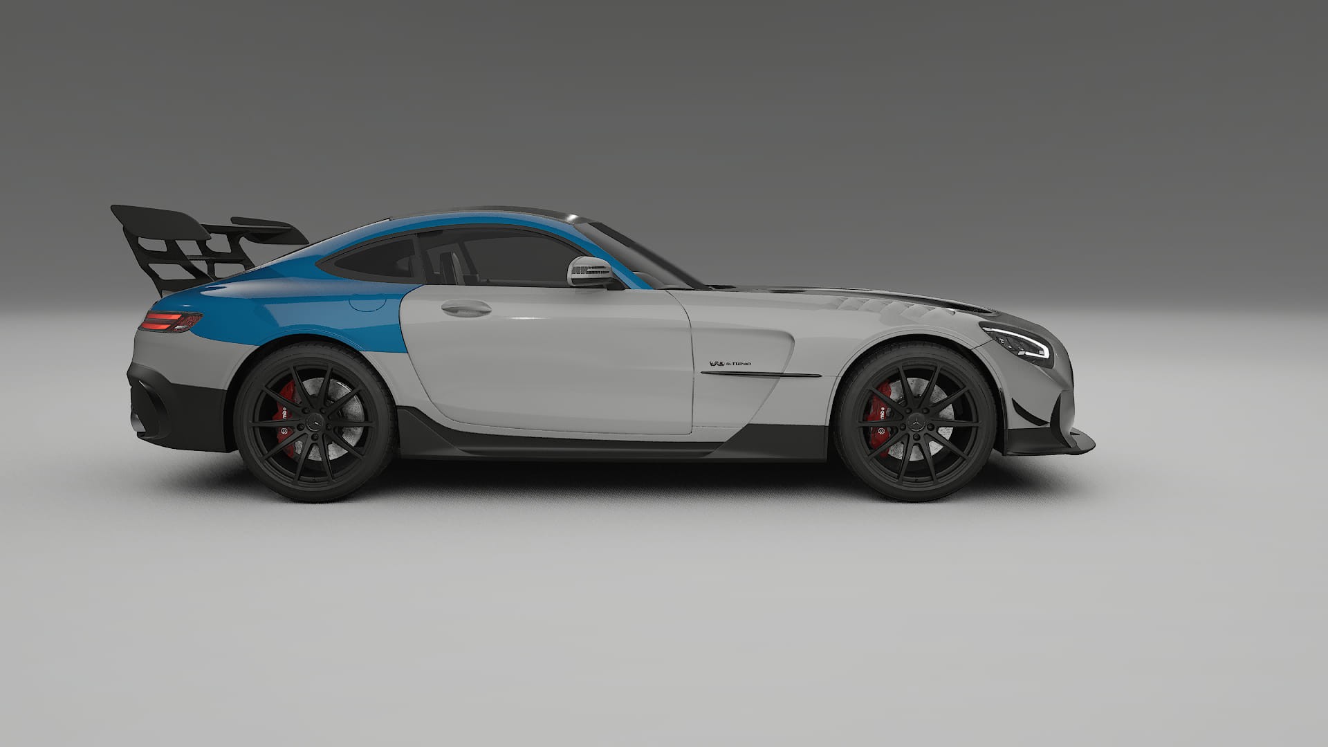 Mercedes AMG GT C190 Coupe Paint Protection Film | CrystalGuard Transparent PPF Full Pre-Cut Kit