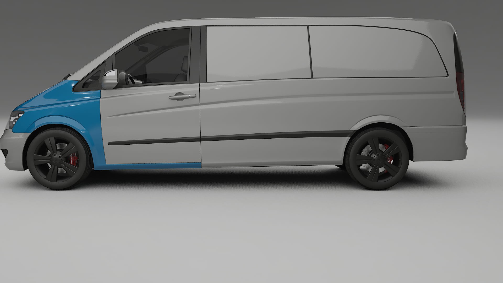 Mercedes Vito Short W639 facelift Paint Protection Film | CrystalGuard Transparent PPF Full Pre-Cut Kit
