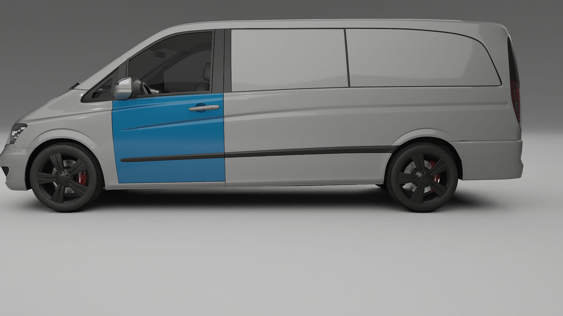 Mercedes Vito Short W639 facelift Paint Protection Film | CrystalGuard Transparent PPF Full Pre-Cut Kit