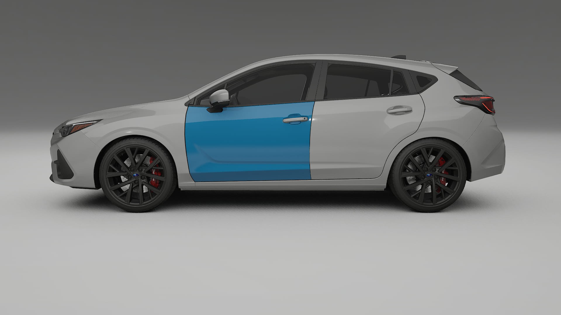 Subaru Impreza WRX Sti VA prefacelift Paint Protection Film | CrystalGuard Transparent PPF Full Pre-Cut Kit