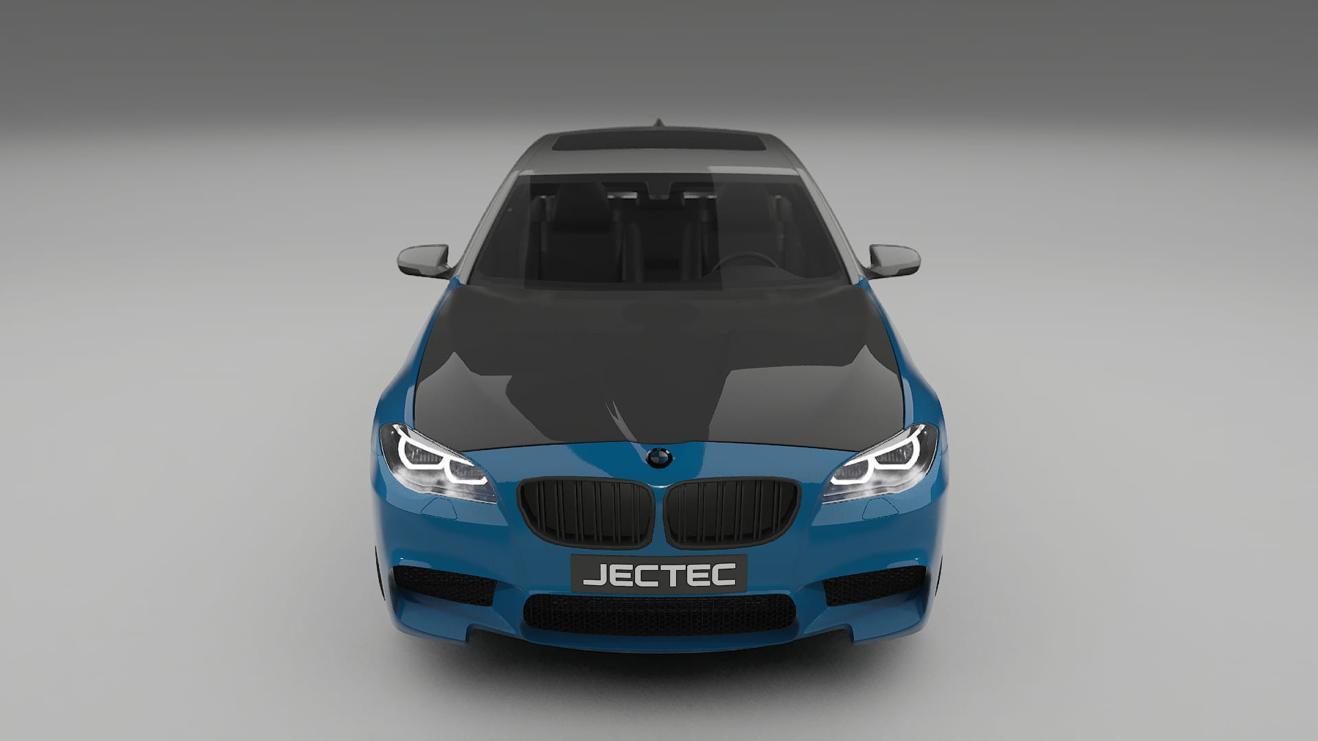 Maalinsuojakalvo BMW M5 F10 | CrystalGuard Etupuskuri-Pakkaus hiilikuitu-konepellillä
