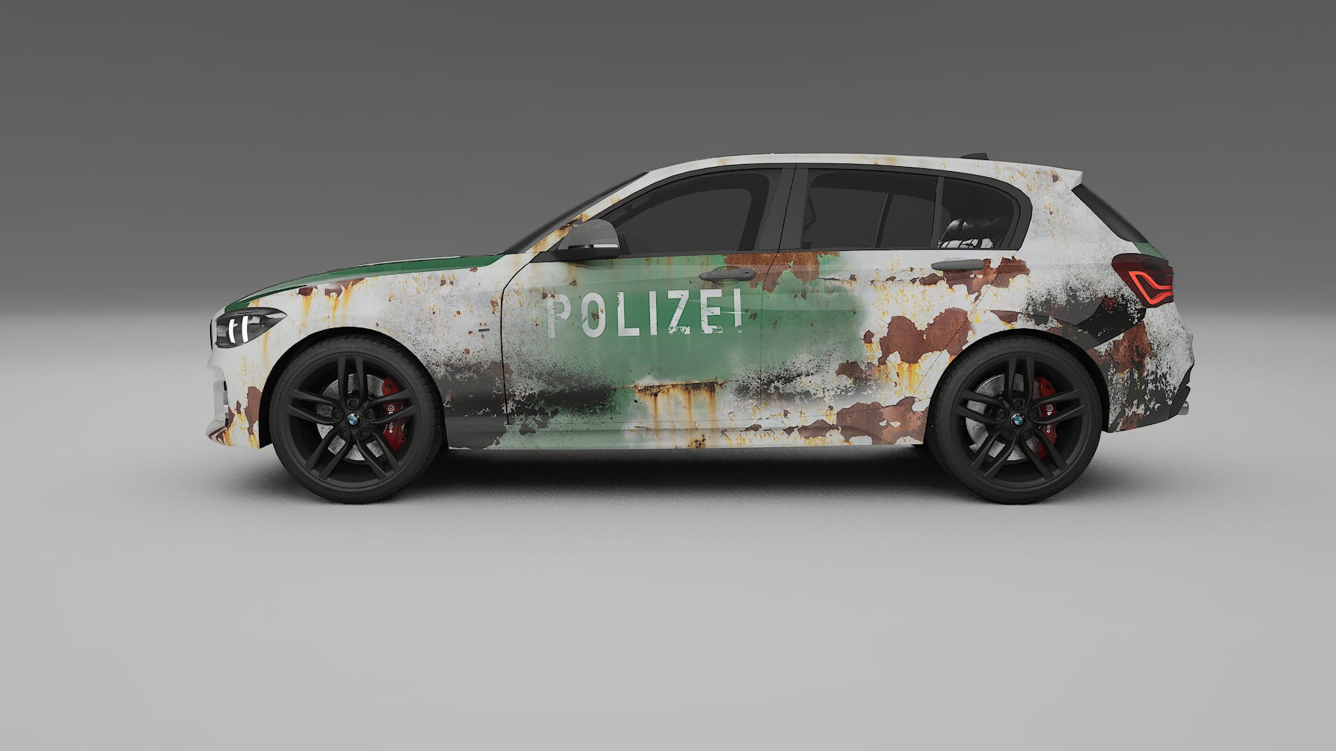 BMW 1 F20 facelift LCI COBRA 11 – Suunniteltu Wrap PPF -sarja tulostettavasta polyuretaanikalvosta