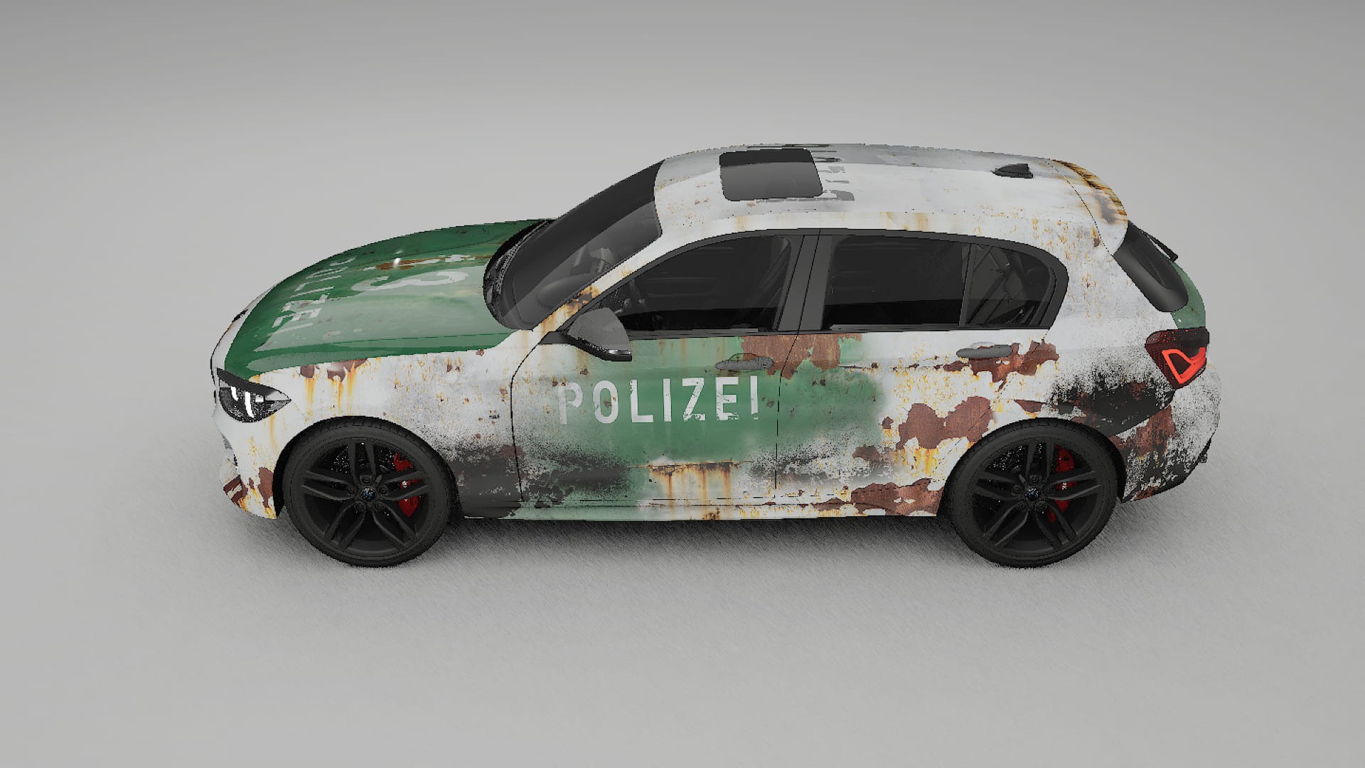 BMW 1 F20 facelift LCI COBRA 11 – Suunniteltu Wrap PPF -sarja tulostettavasta polyuretaanikalvosta