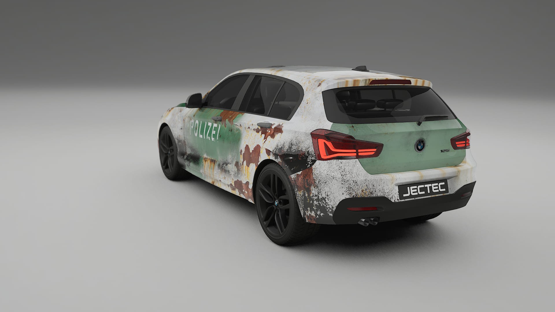 BMW 1 F20 facelift LCI COBRA 11 – Suunniteltu Wrap PPF -sarja tulostettavasta polyuretaanikalvosta