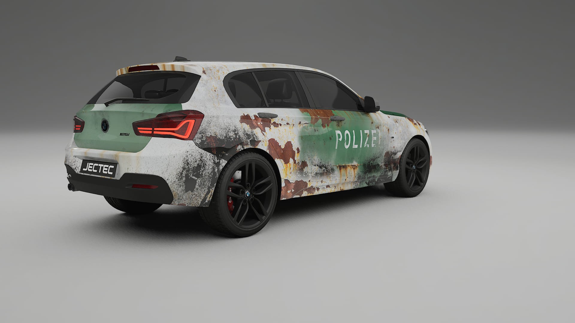 BMW 1 F20 facelift LCI COBRA 11 – Suunniteltu Wrap PPF -sarja tulostettavasta polyuretaanikalvosta