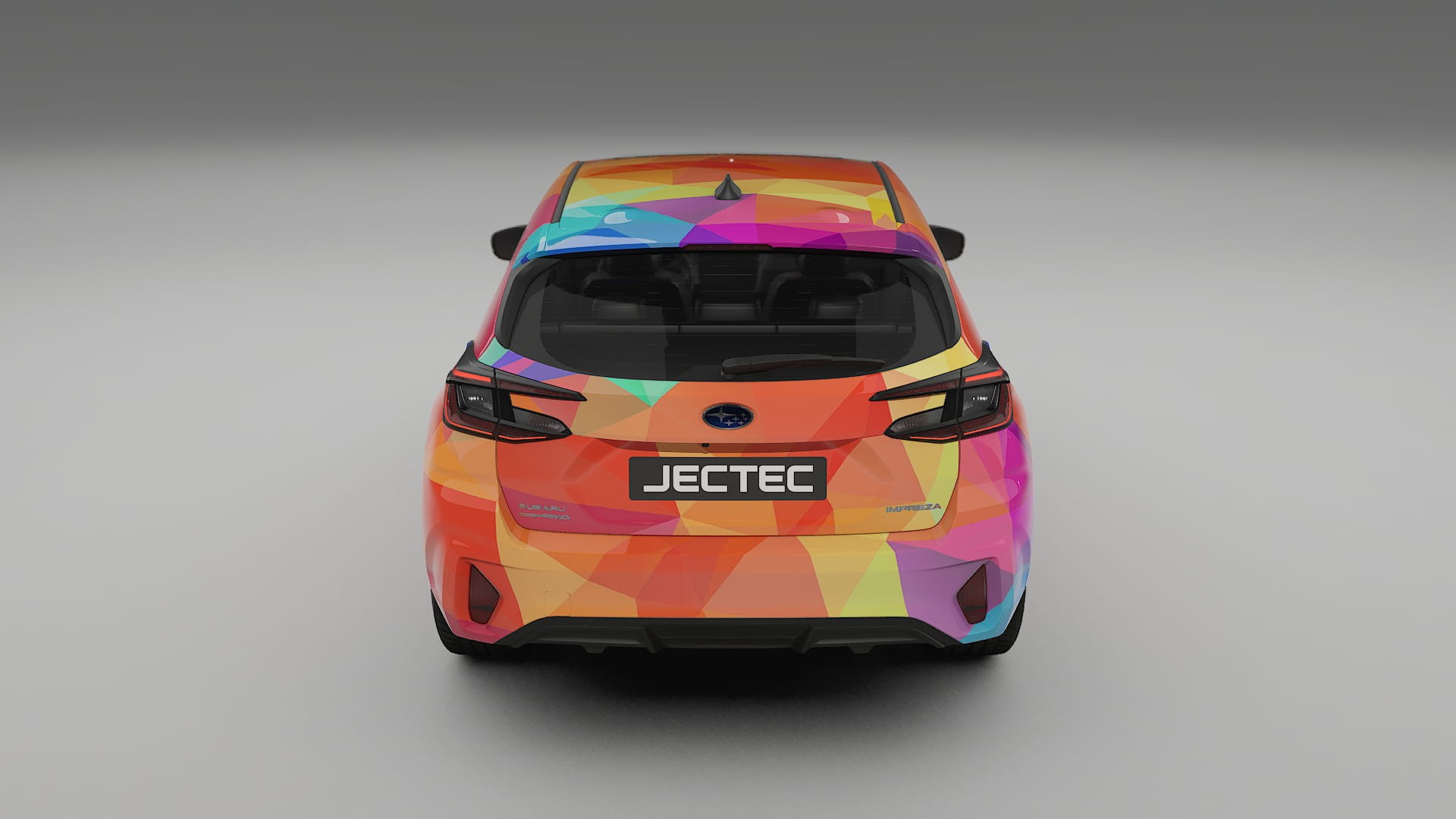 Subaru Impreza GU VECTOR VIBE – Suunniteltu Wrap PPF -sarja tulostettavasta polyuretaanikalvosta