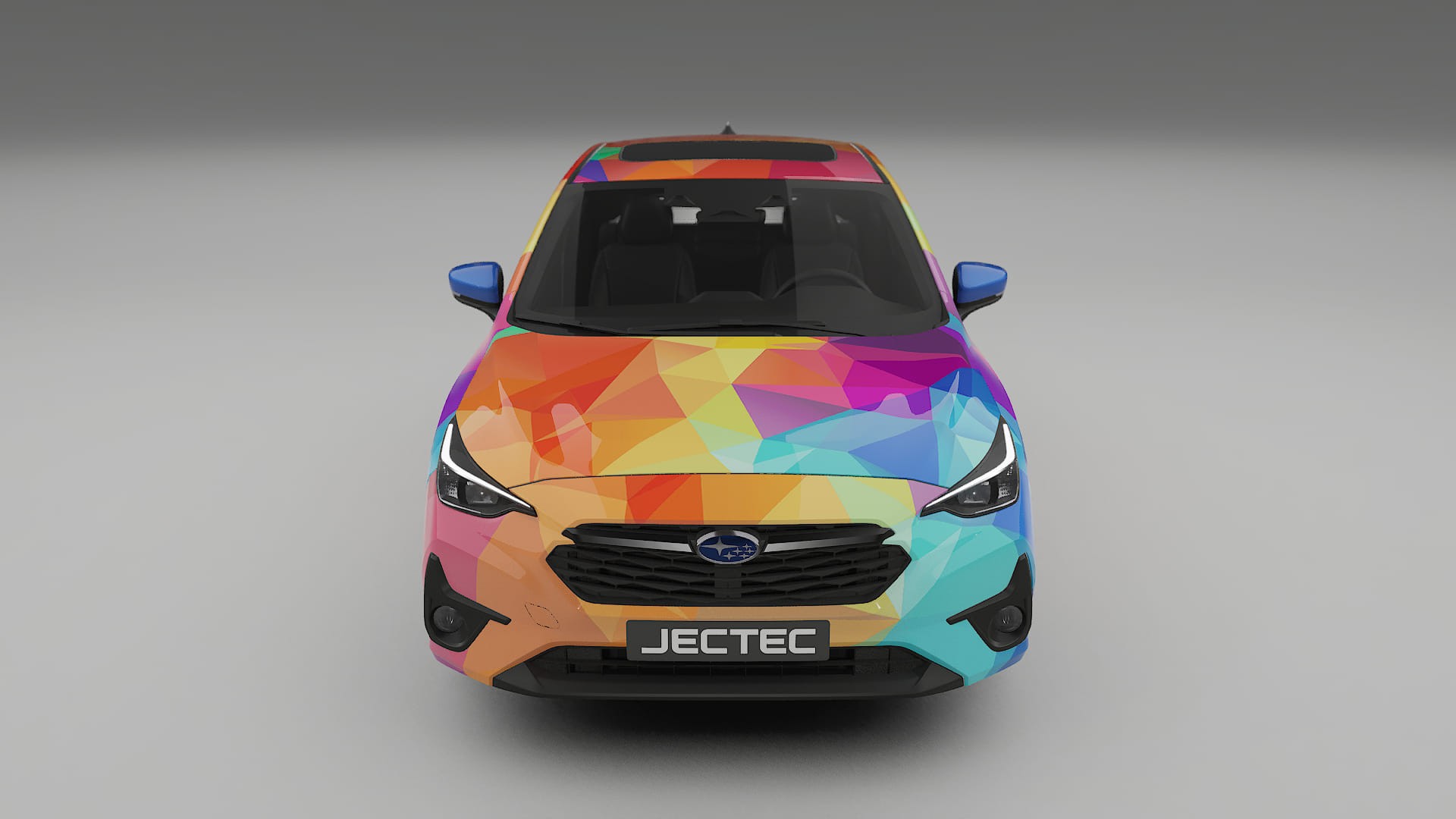 Subaru Impreza GU VECTOR VIBE – Suunniteltu Wrap PPF -sarja tulostettavasta polyuretaanikalvosta