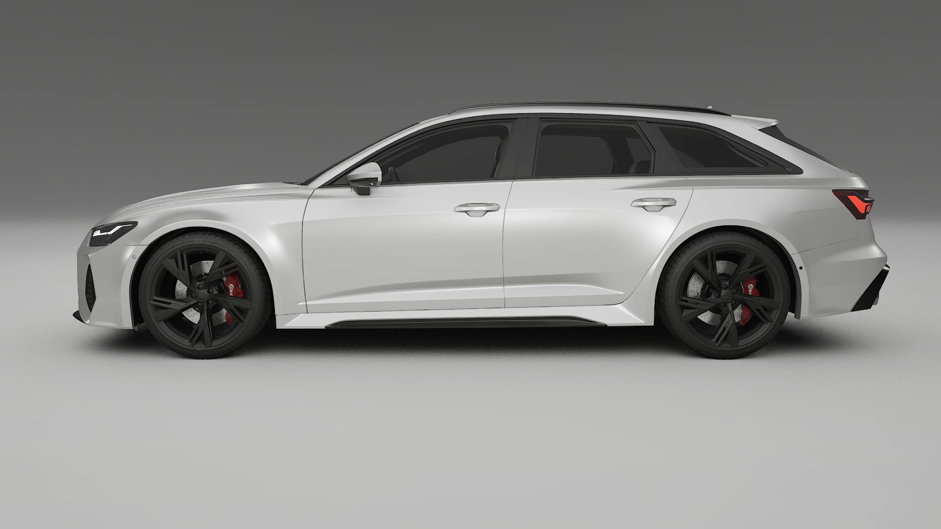 Audi RS6 Avant C8 facelift LCI TPU Maalipinnan Suojakalvo | OPAL Väriä Vaihtava PPF – Täysi Esileikattu Sarja