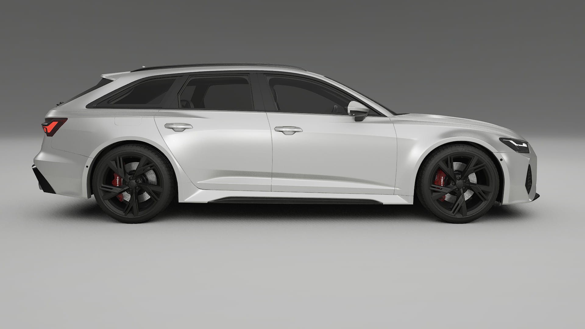 Audi RS6 Avant C8 facelift LCI TPU Maalipinnan Suojakalvo | OPAL Väriä Vaihtava PPF – Täysi Esileikattu Sarja