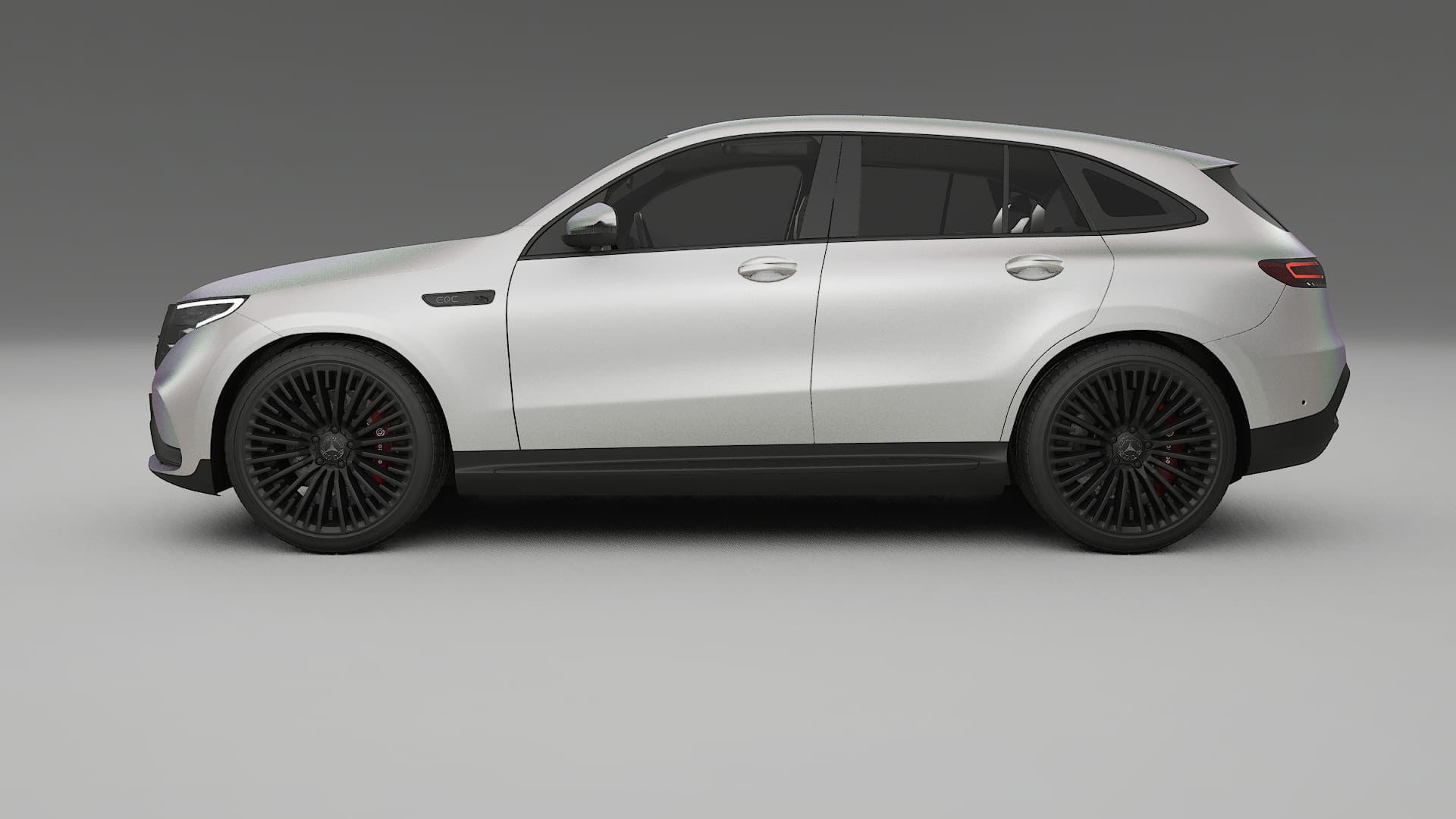 Mercedes EQC AMG TPU Maalipinnan Suojakalvo | NEBULA Väriä Vaihtava PPF – Täysi Esileikattu Sarja