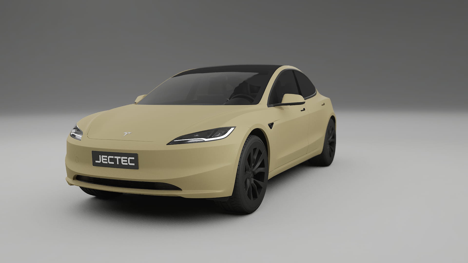 Tesla Model3 Highland TPU Paint Protection Film | SAND Color Change PPF Full Pre-Cut Kit