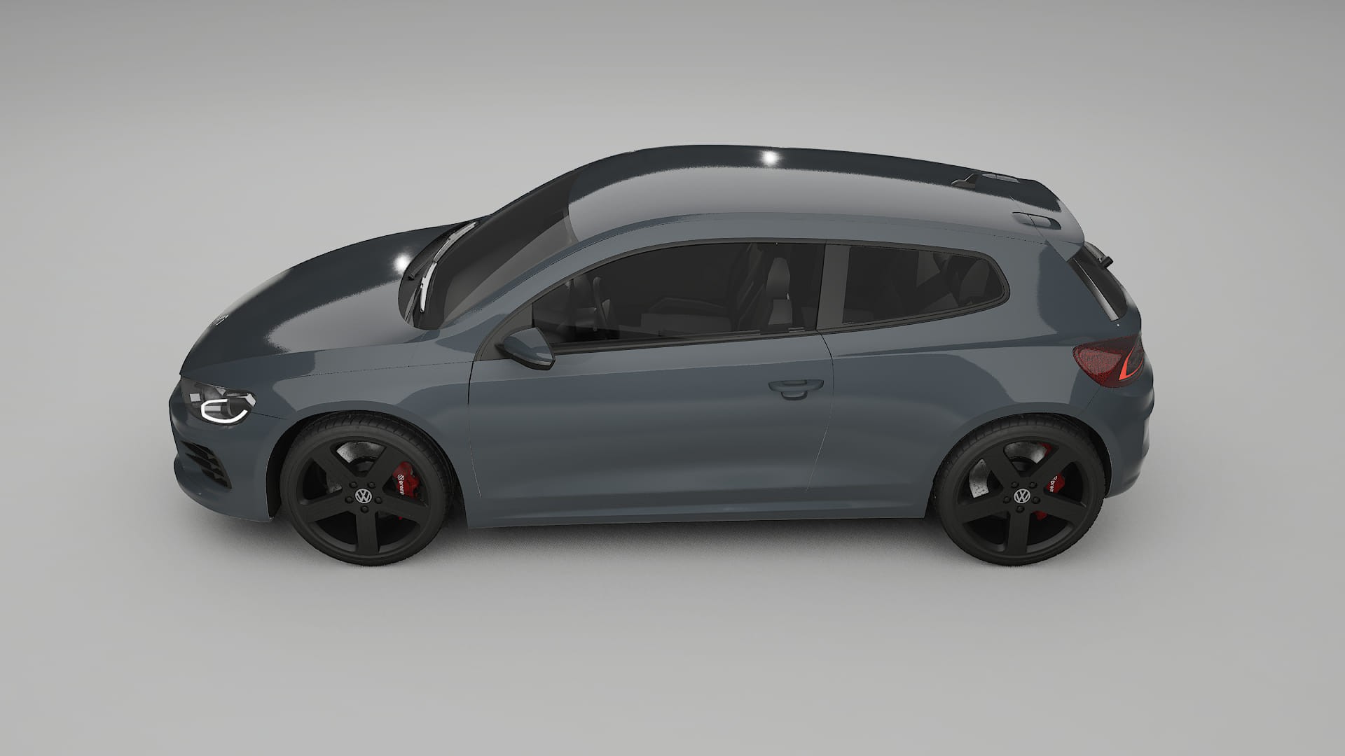 VW Scirocco R III TPU Maalipinnan Suojakalvo | GRANITE Väriä Vaihtava PPF – Täysi Esileikattu Sarja