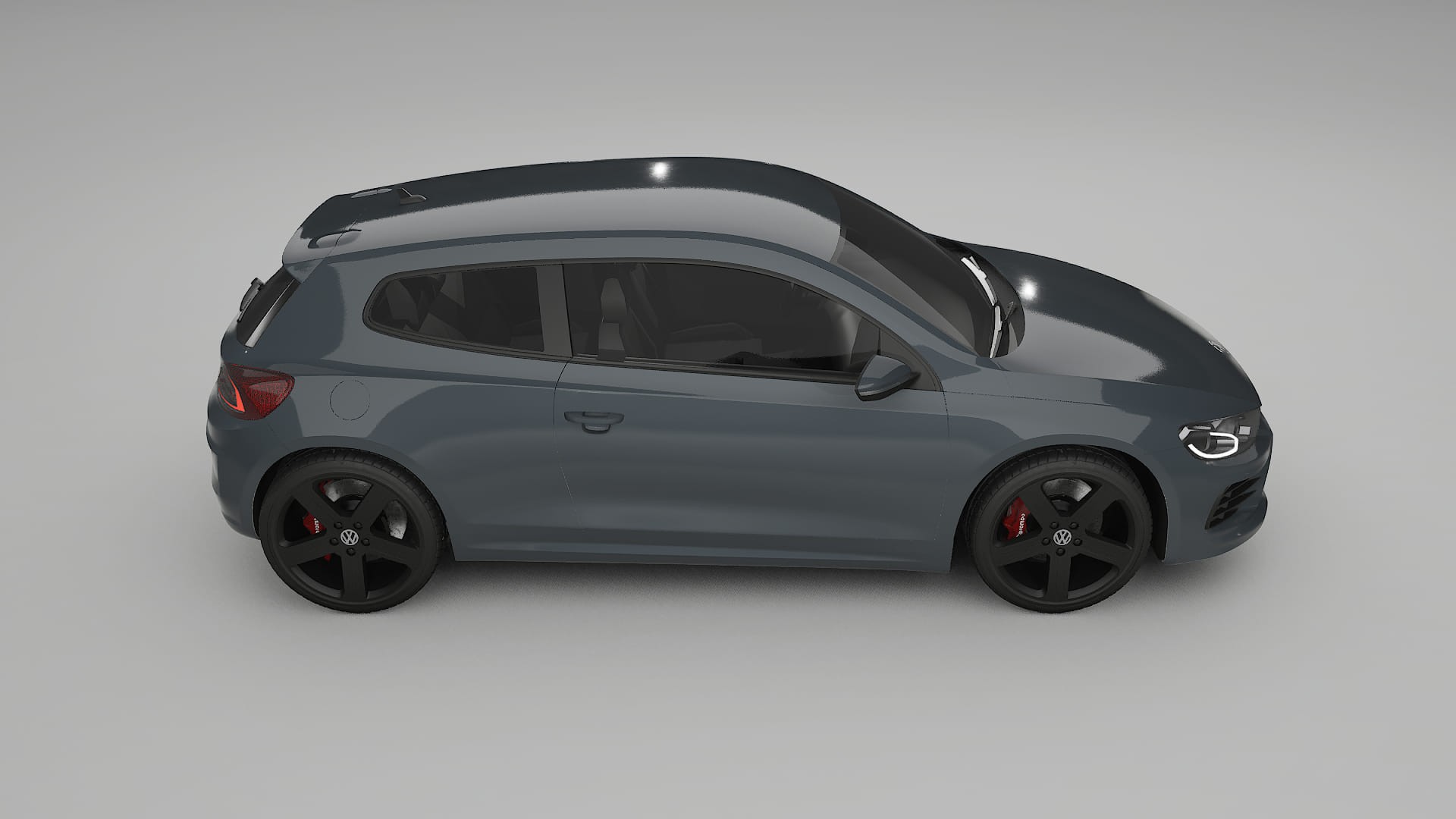 VW Scirocco R III TPU Maalipinnan Suojakalvo | GRANITE Väriä Vaihtava PPF – Täysi Esileikattu Sarja