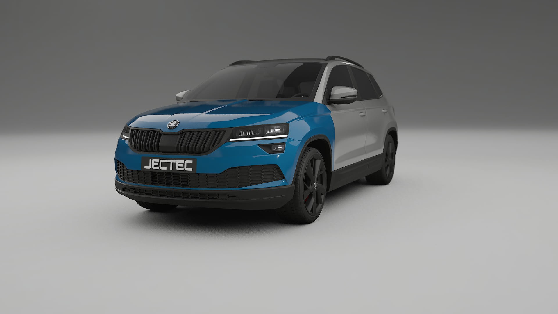 Škoda Karoq NU7 Maalinsuojakalvo | CrystalGuard Läpinäkyvä TPU PPF Etusuojasarja