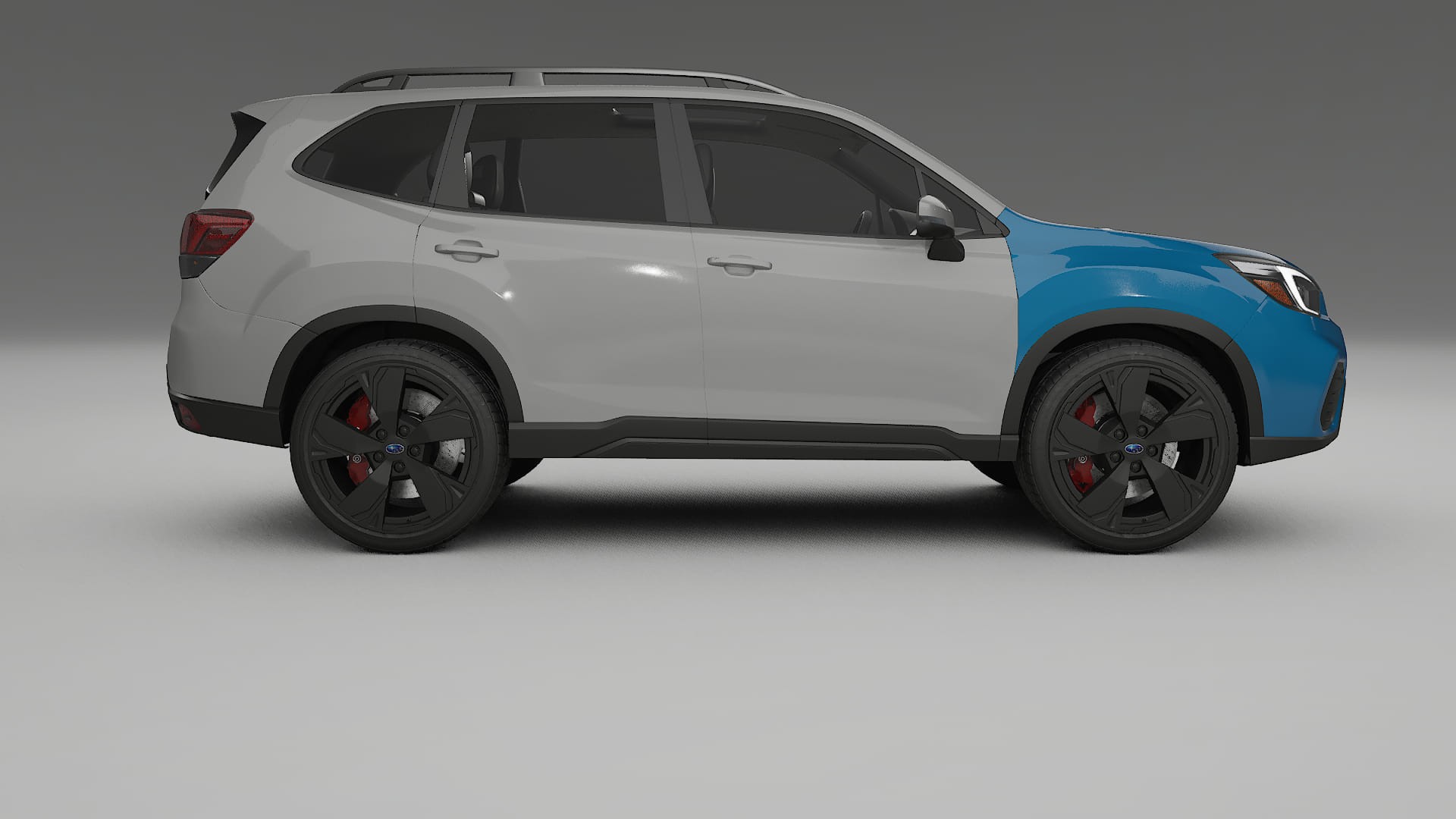 Subaru Forester V SK prefacelift pre-LCI Maalinsuojakalvo | CrystalGuard Läpinäkyvä TPU PPF Etusuojasarja